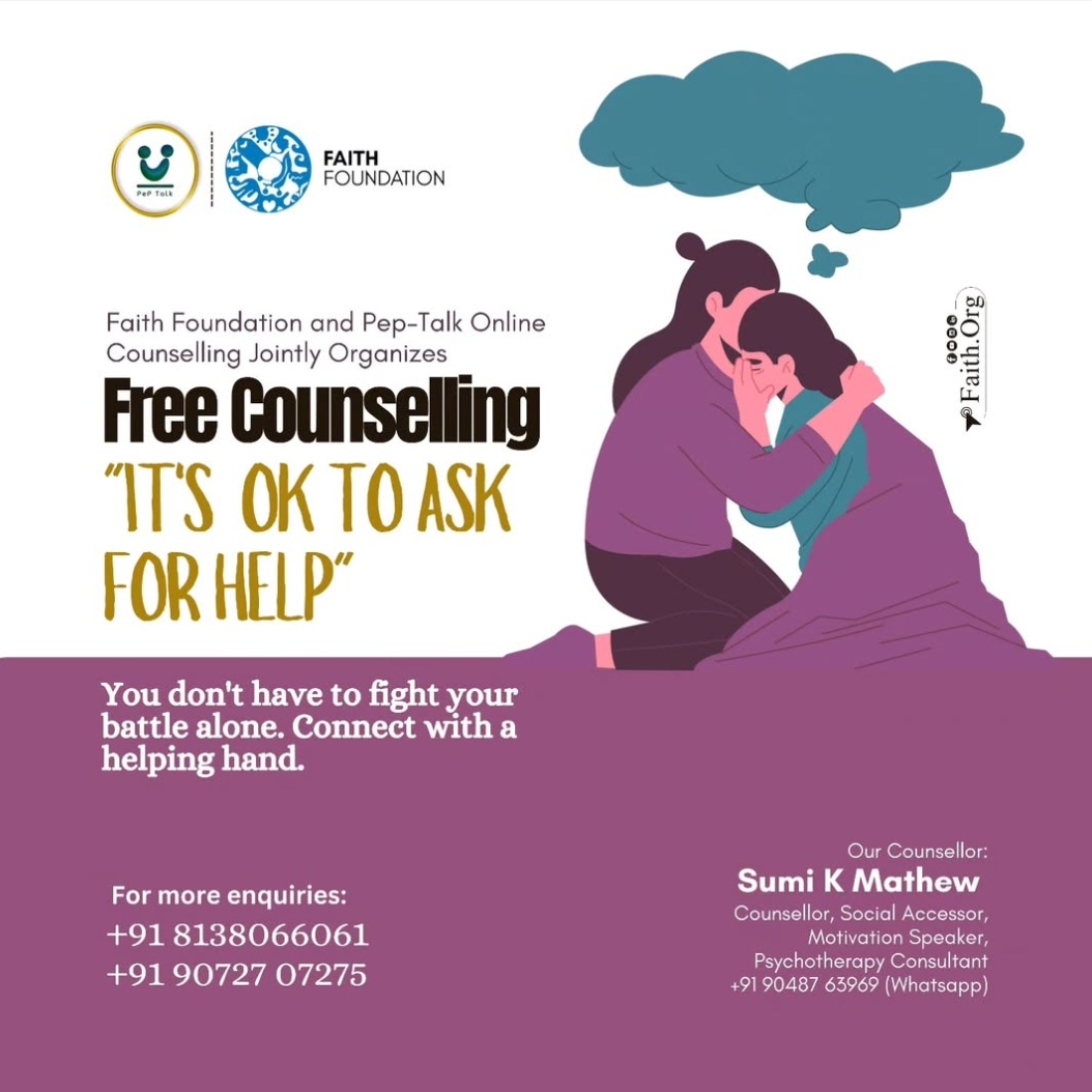 Free Counseling in collaboration with PepTalk